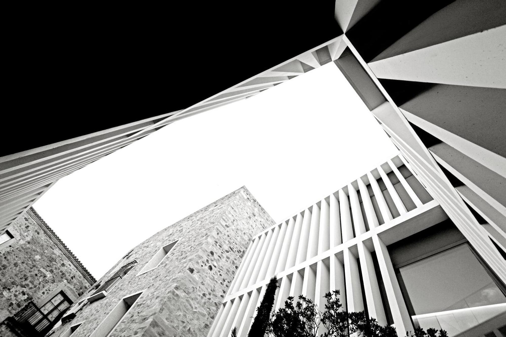 Atrio Hotel Caceres Bagian luar foto