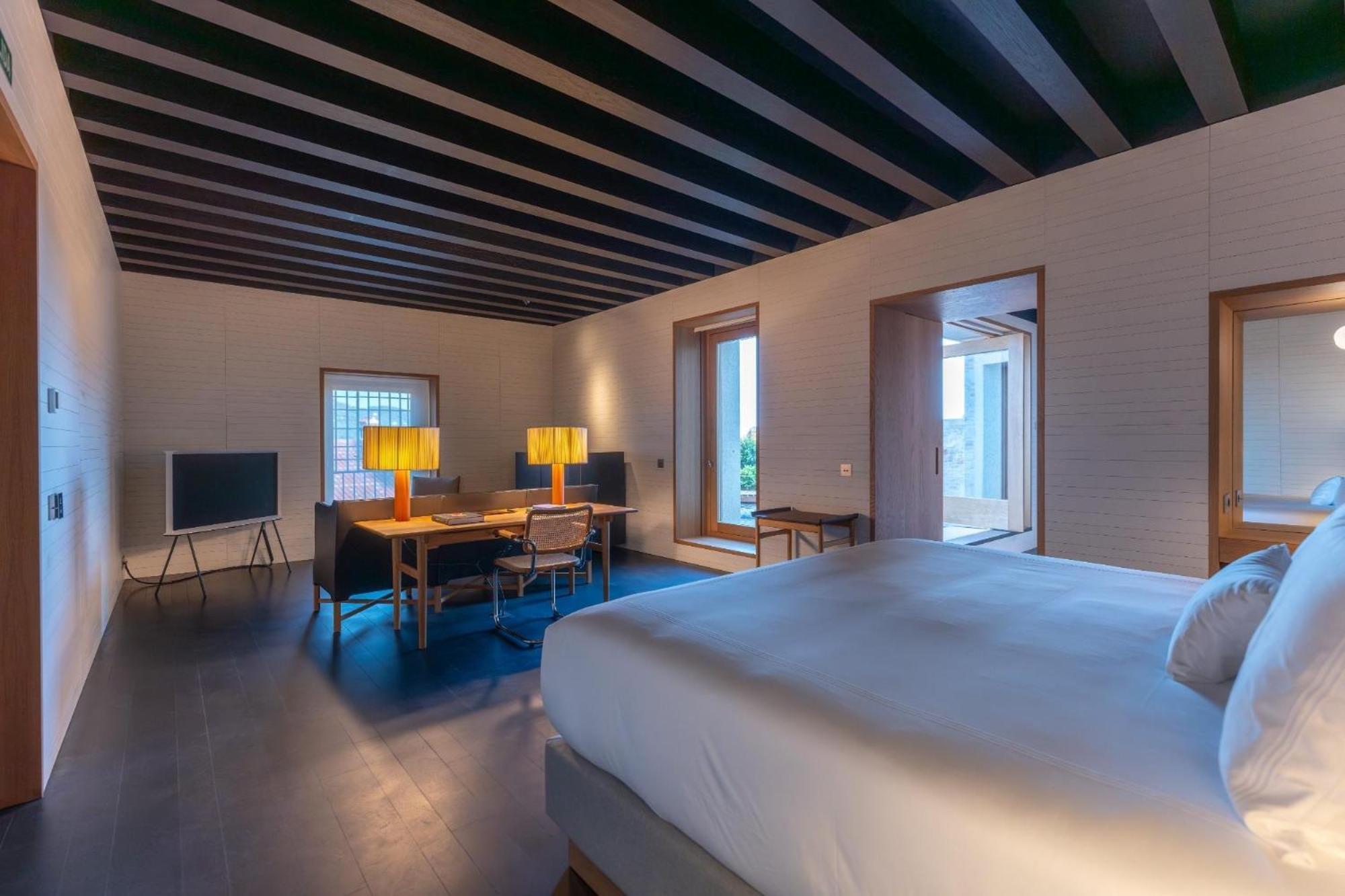 Atrio Hotel Caceres Bagian luar foto